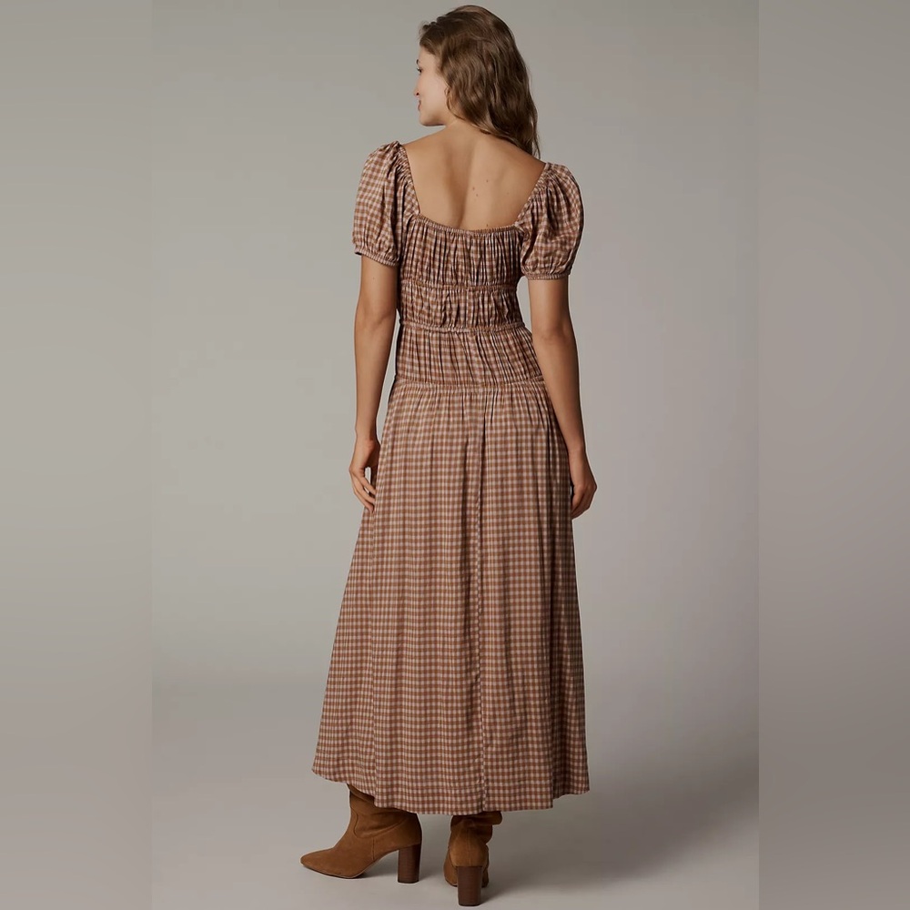 Reformation Rhett Dress Audrie Check - Picture 4 of 16